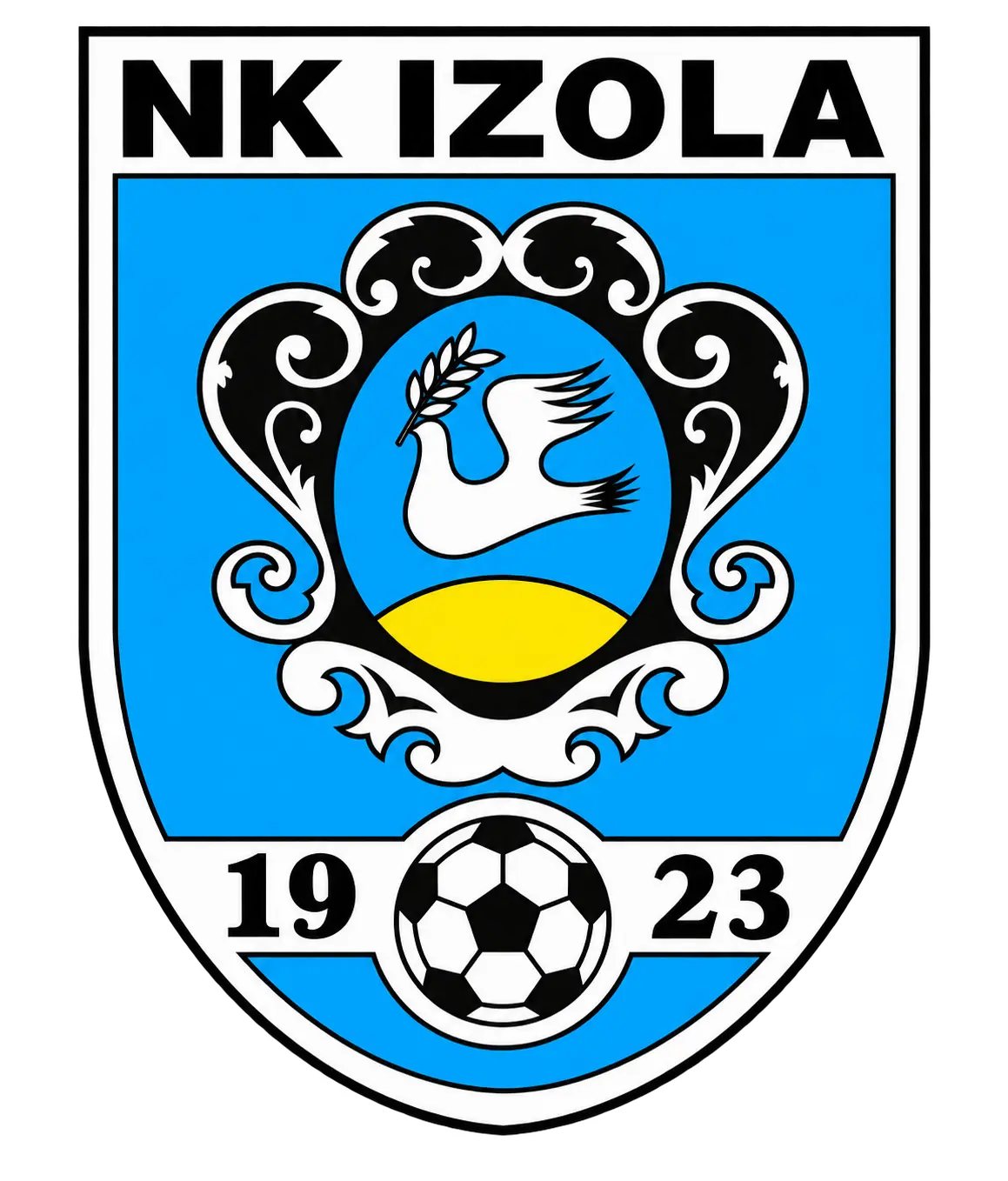 Klubski grb NK Izola